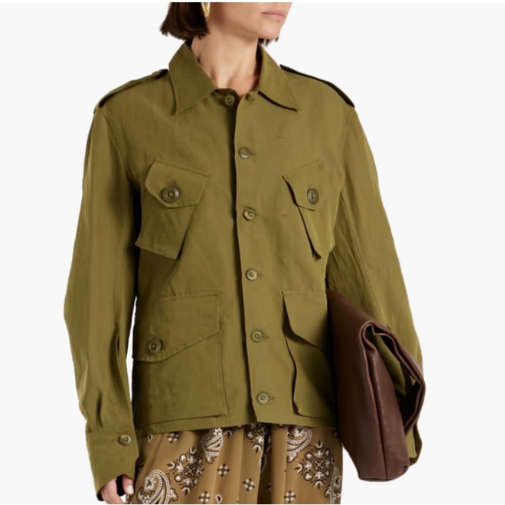 Petar Petrov safari jacket NWOT